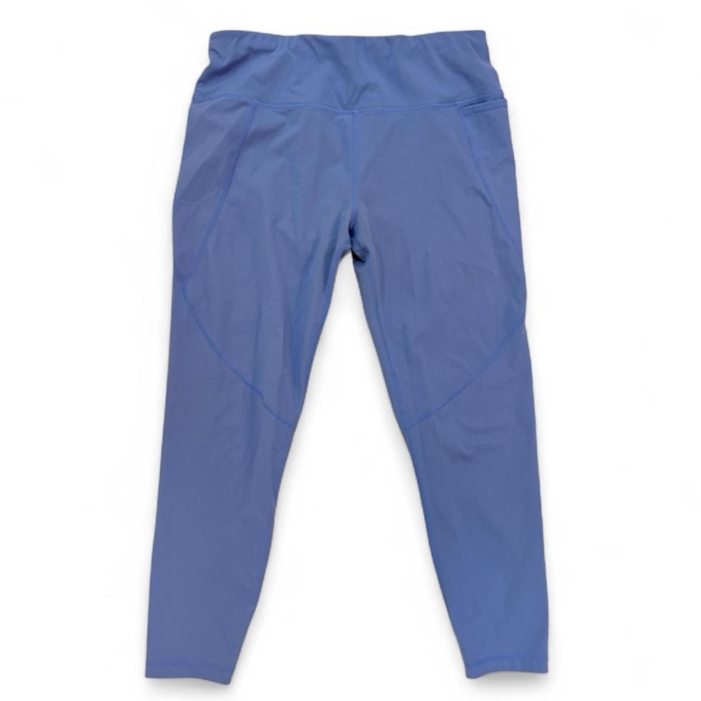 Sweaty Betty Power 7/8 leggings Large Periwinkle Blue Yoga Running